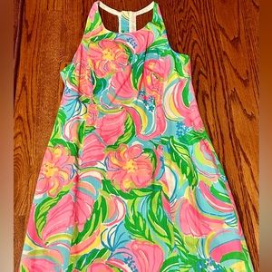 Lilly Pulitzer racerback dress - size 4